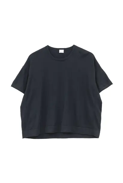 round hs pull black cotton/cashm