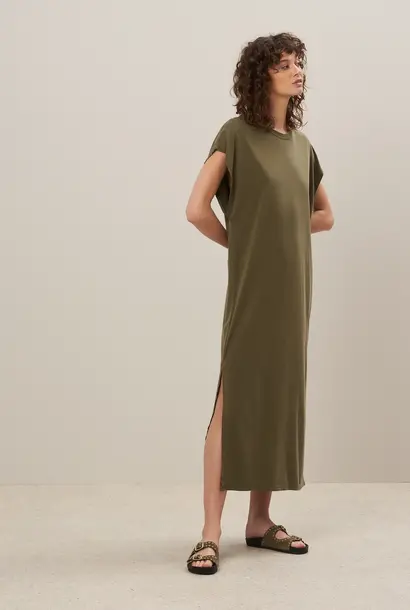 tulia dress army green