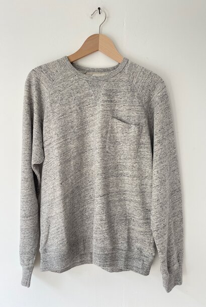 light pocket sweater heather grey