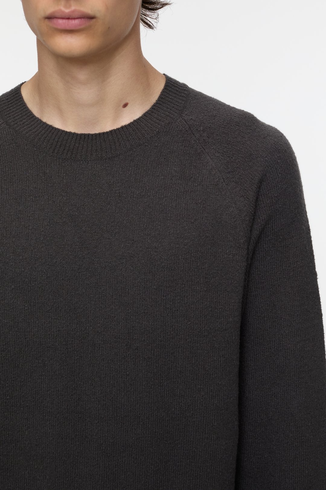 crewneck raglan tapende grey-1