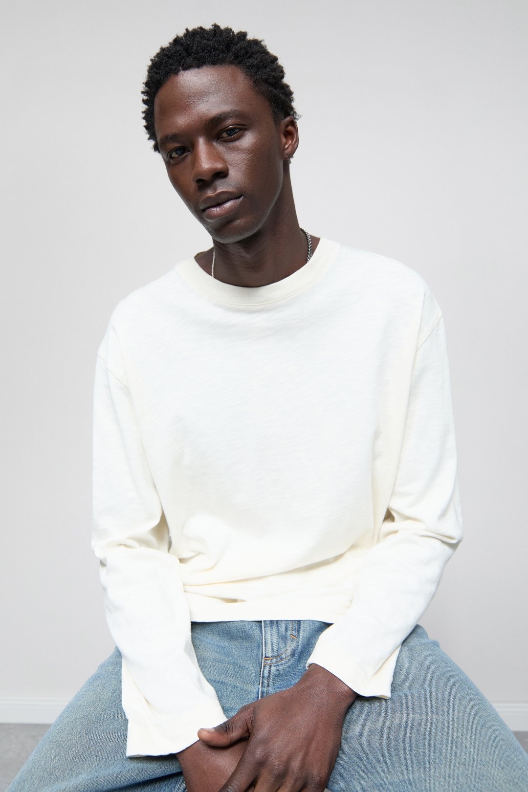 classic long sleeve t-shirt ivory-1