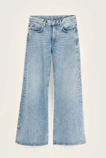 kansas jeans used lt blue