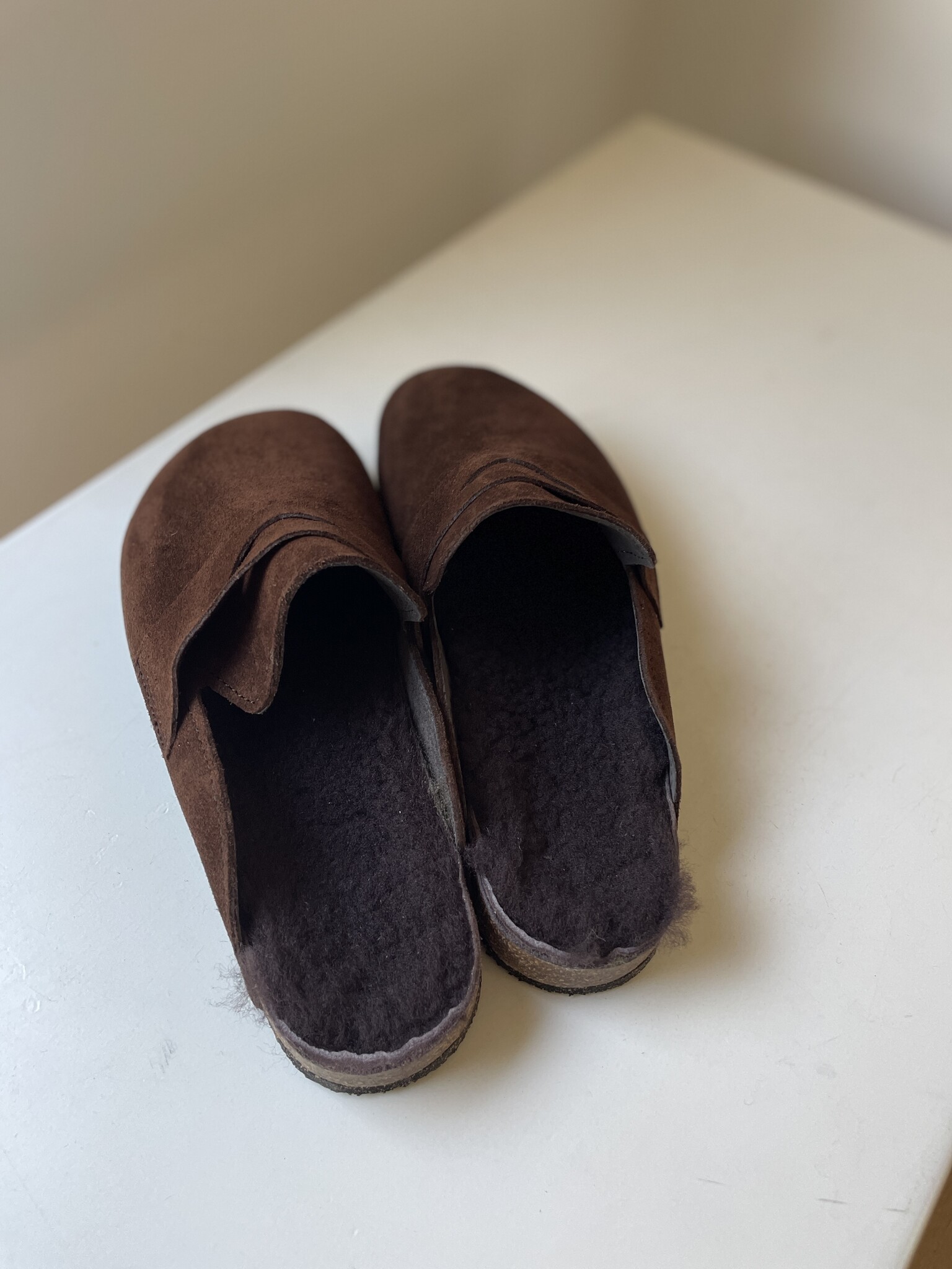 slipper felt choco sheep 490/303-5