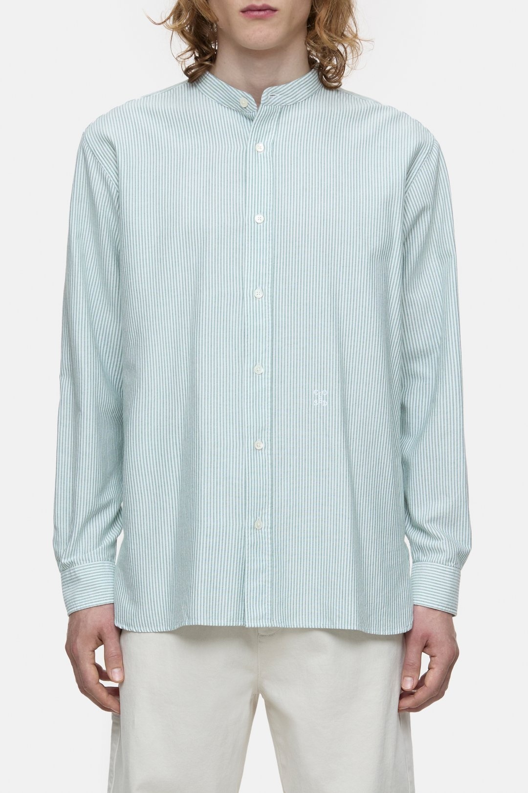 stand collar shirt eucalyptus-2