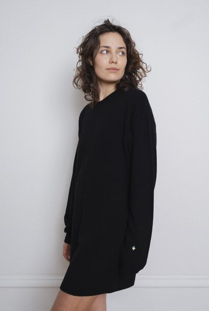 raffi black cashmere/wool