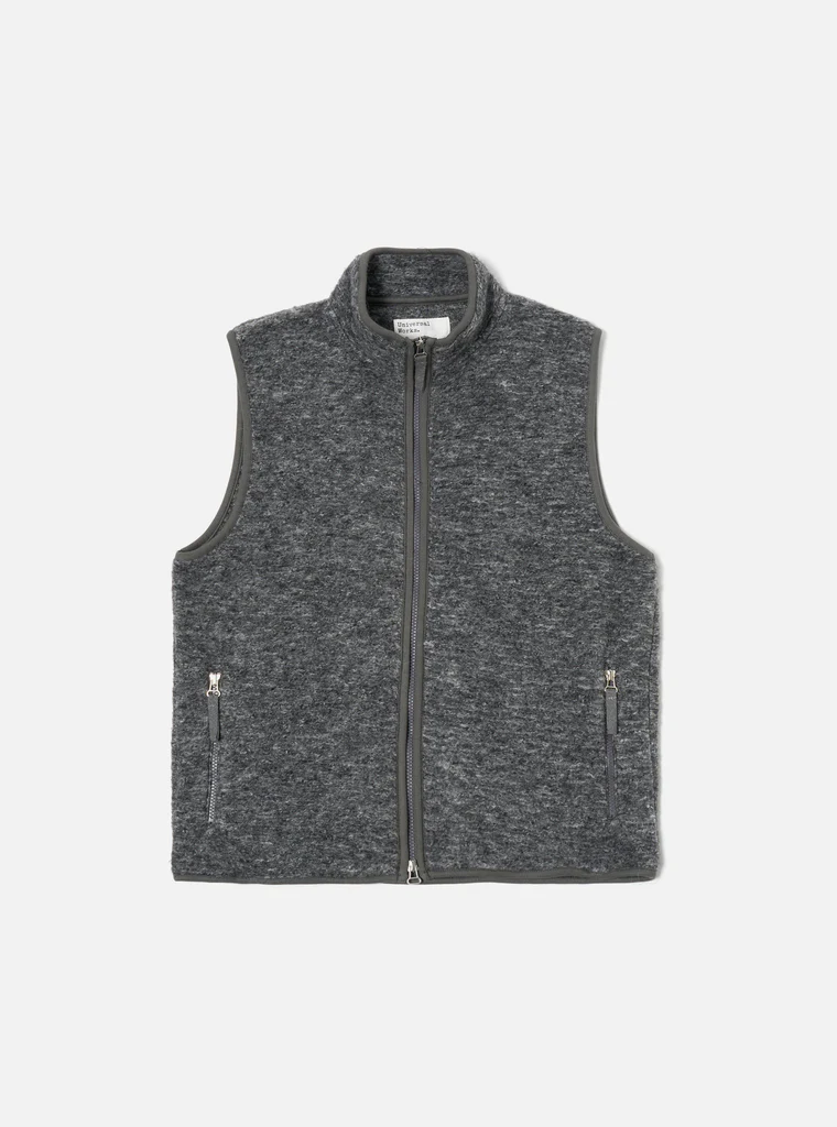 climbing teddy jacket grey-4