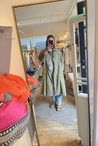 blandine trench khaki