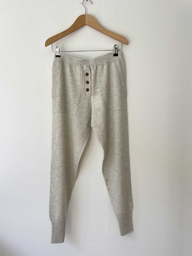 chris cashmere pants chalk-3