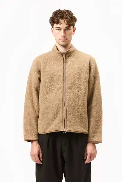 climbing teddy jacket sand