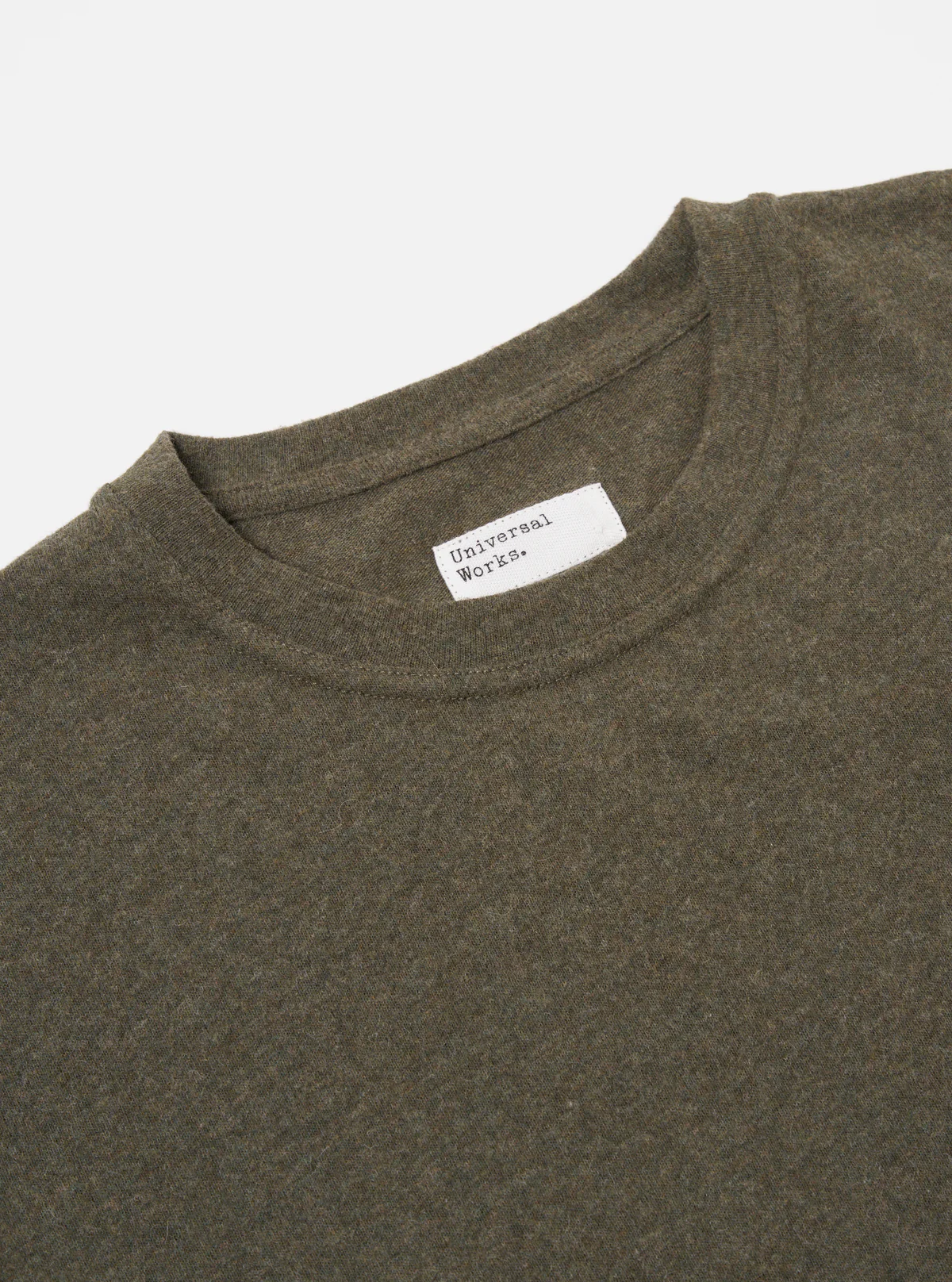 loose t-shirt longsleeve olive-3