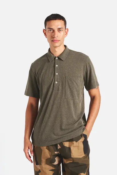 t-shirt woolmix olive