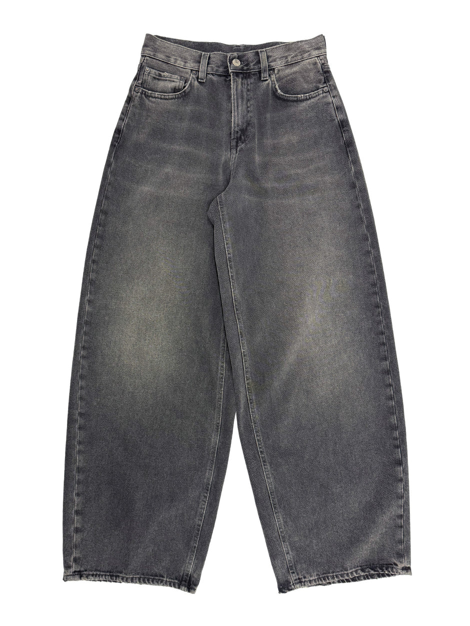 roomy jeans sanded black-2