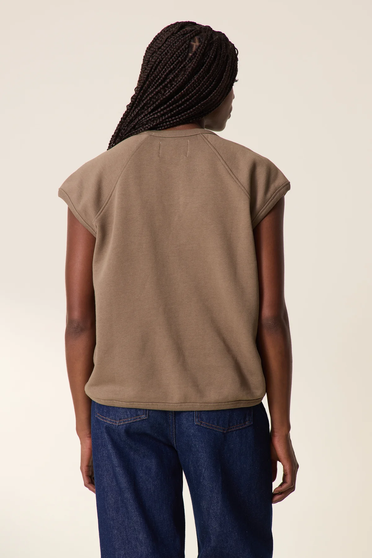 sirop sweatshirt traingle sage-2