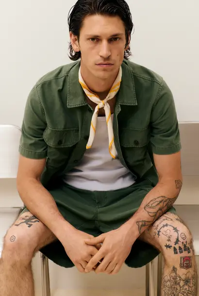 short sleeve shirt ranger green