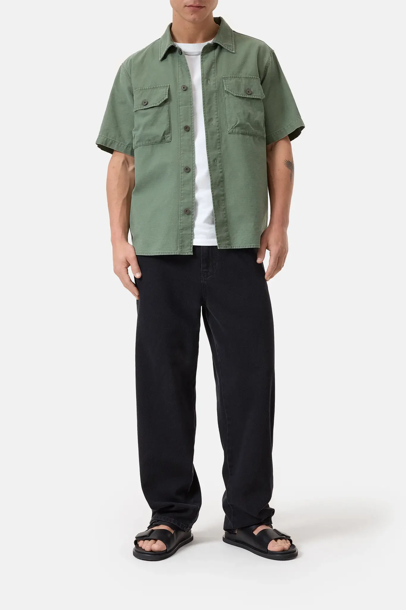 short sleeve shirt ranger green-5