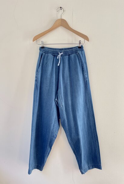 braga pant herringbone indigo