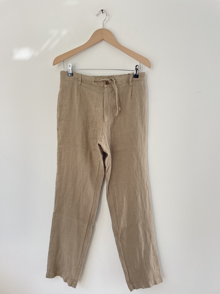 tanker pant linen desert-2