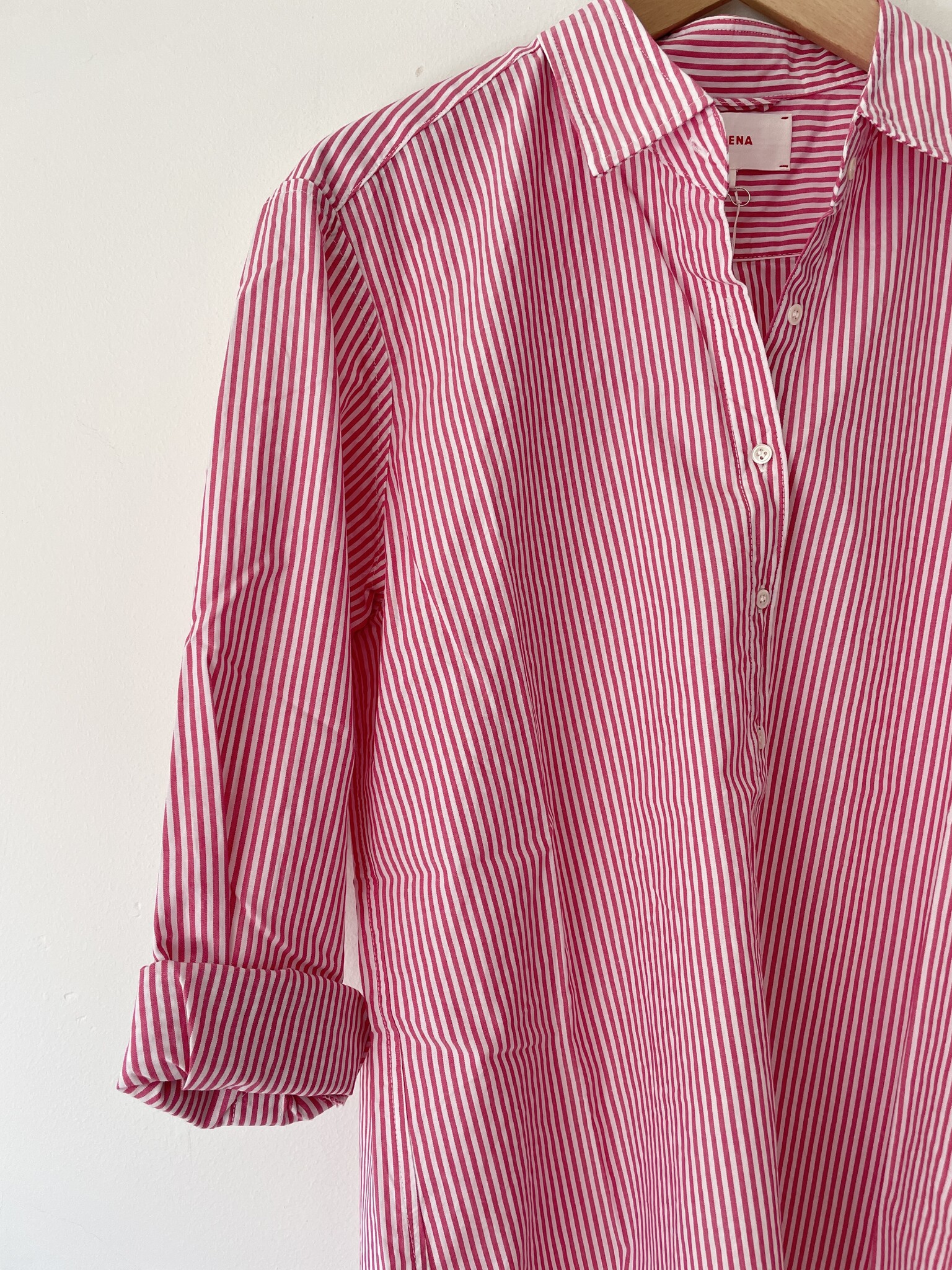 beau shirt berry pink stripe-4