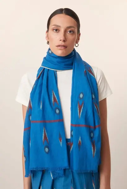 scarf n° 772 royal blue