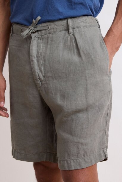 tank shorts linen camo