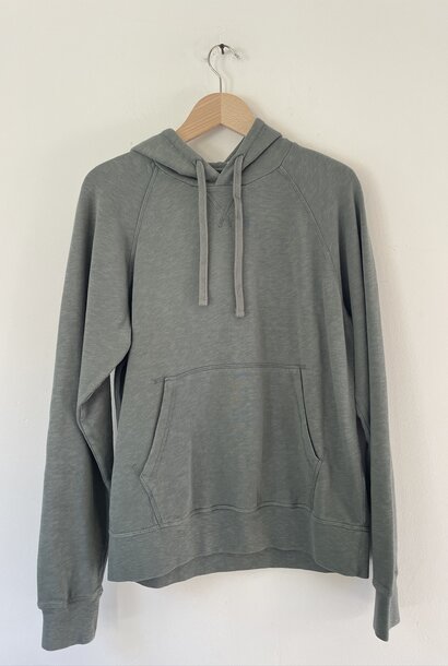 light hoody sweat olive