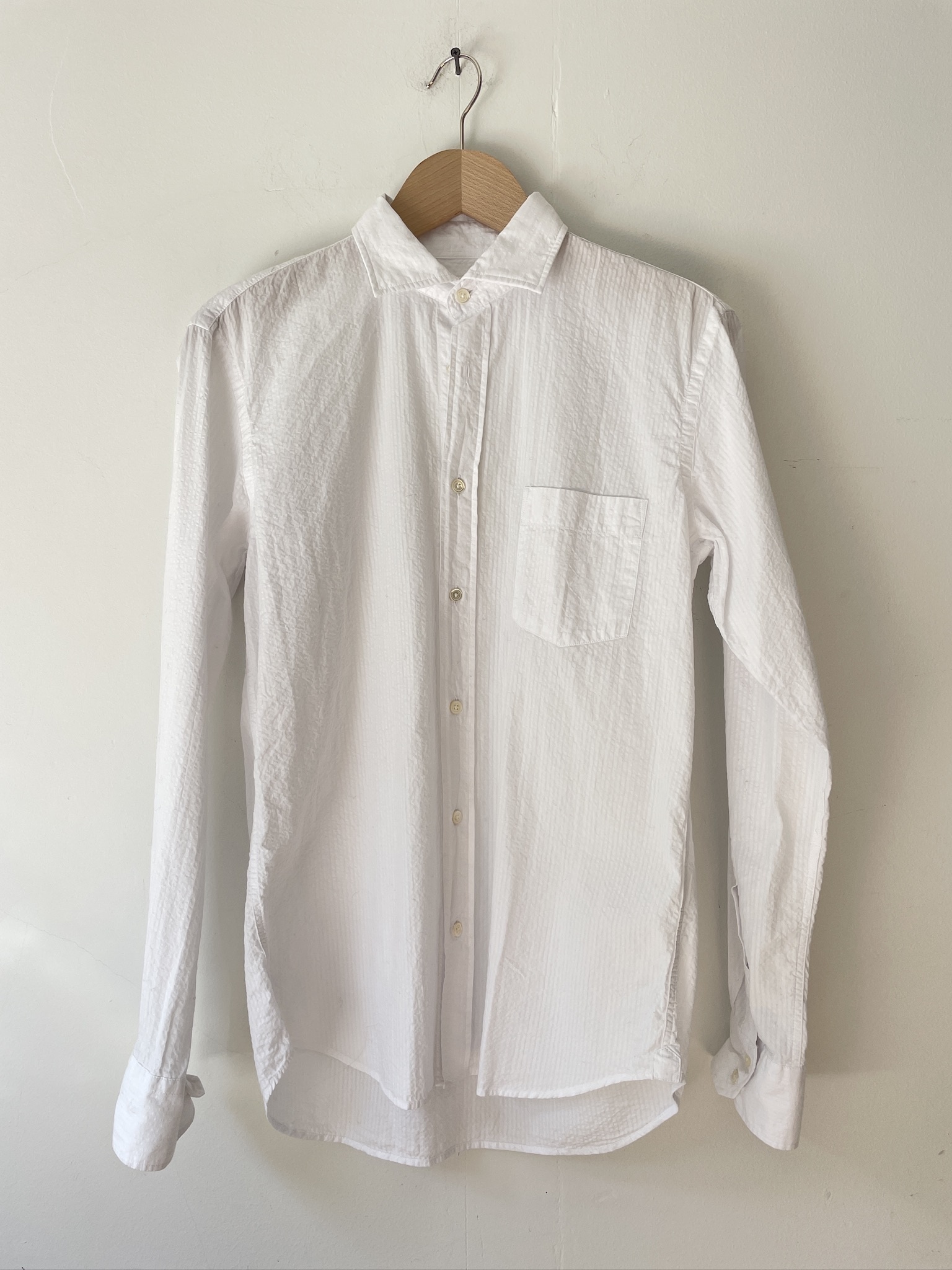 paul seersucker shirt white-2