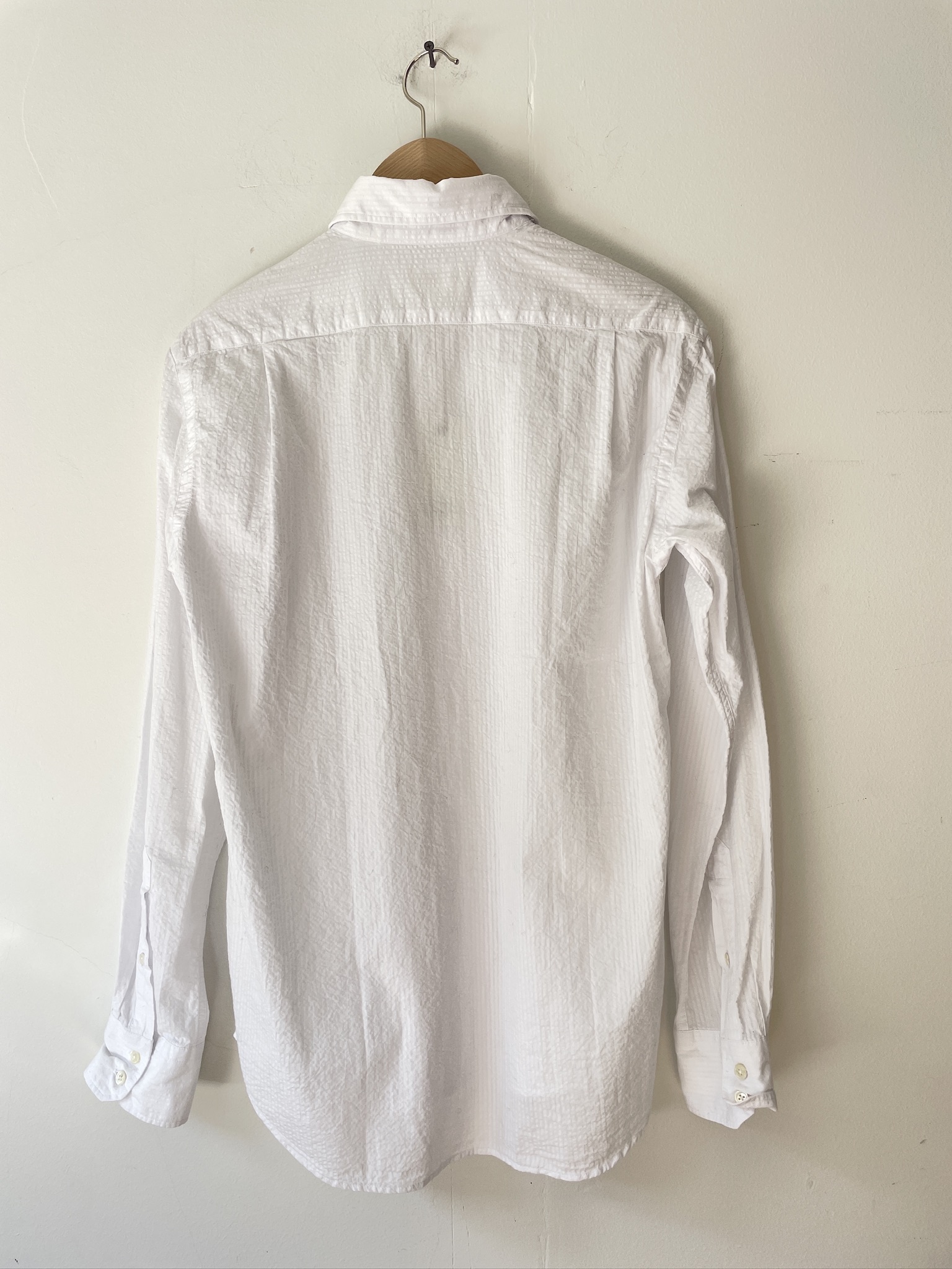 paul seersucker shirt white-4
