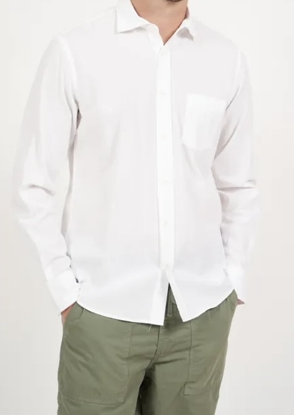 paul seersucker shirt white-1