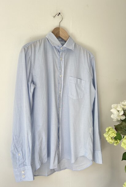 paul shirt coton sky blue