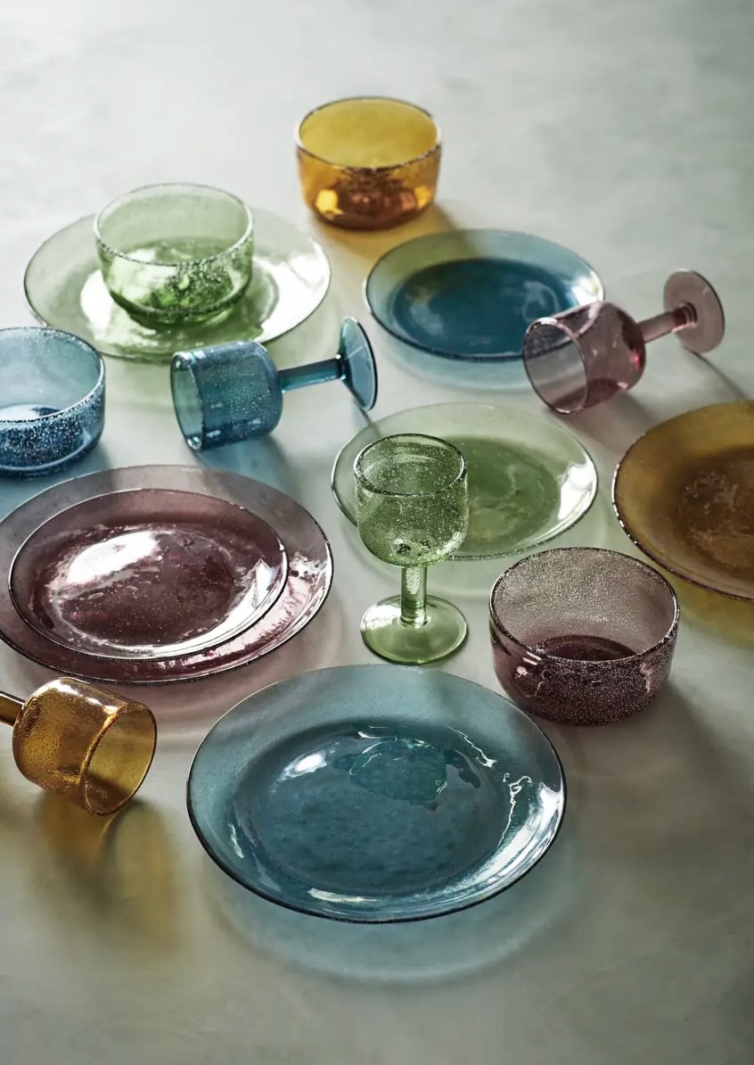 coloured dinner plate-1