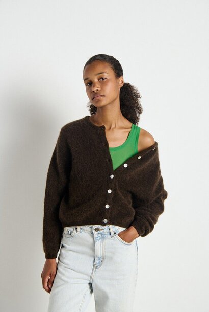 cardigan vito coffee melange