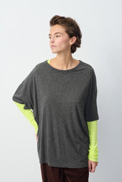 t-shirt ss jac charcoal