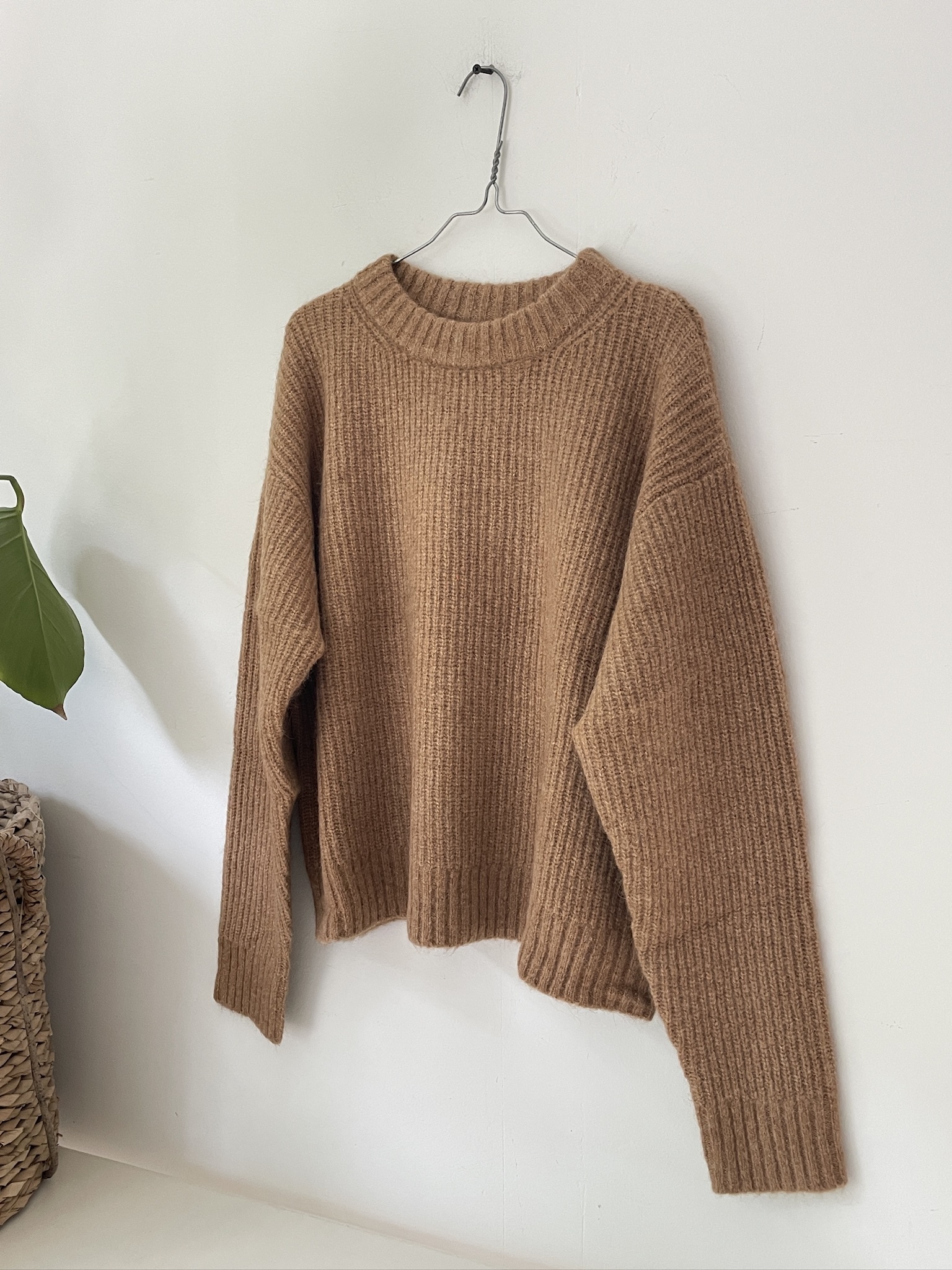 mudita box shape knit chesnut-1