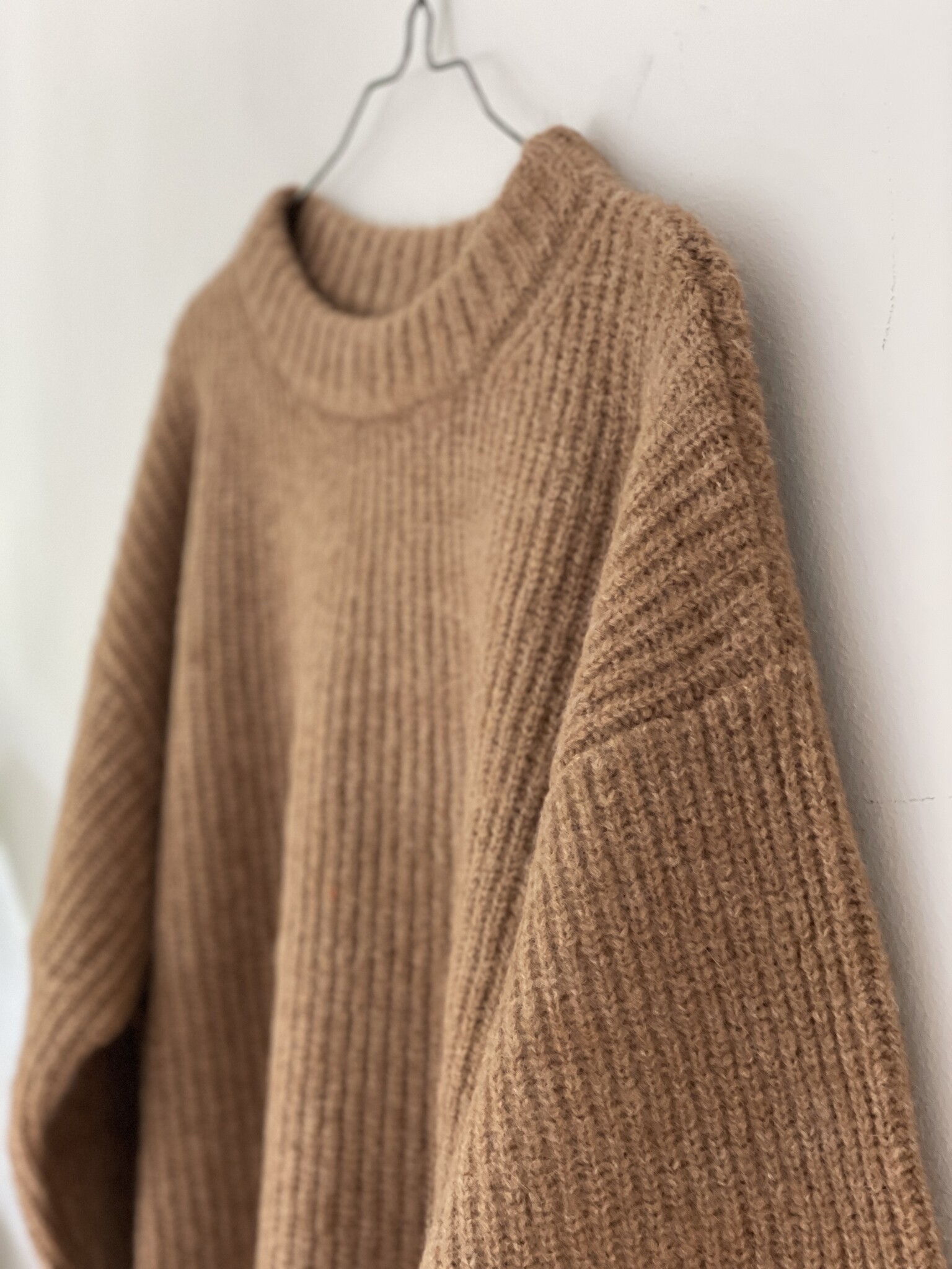 mudita box shape knit chesnut-2