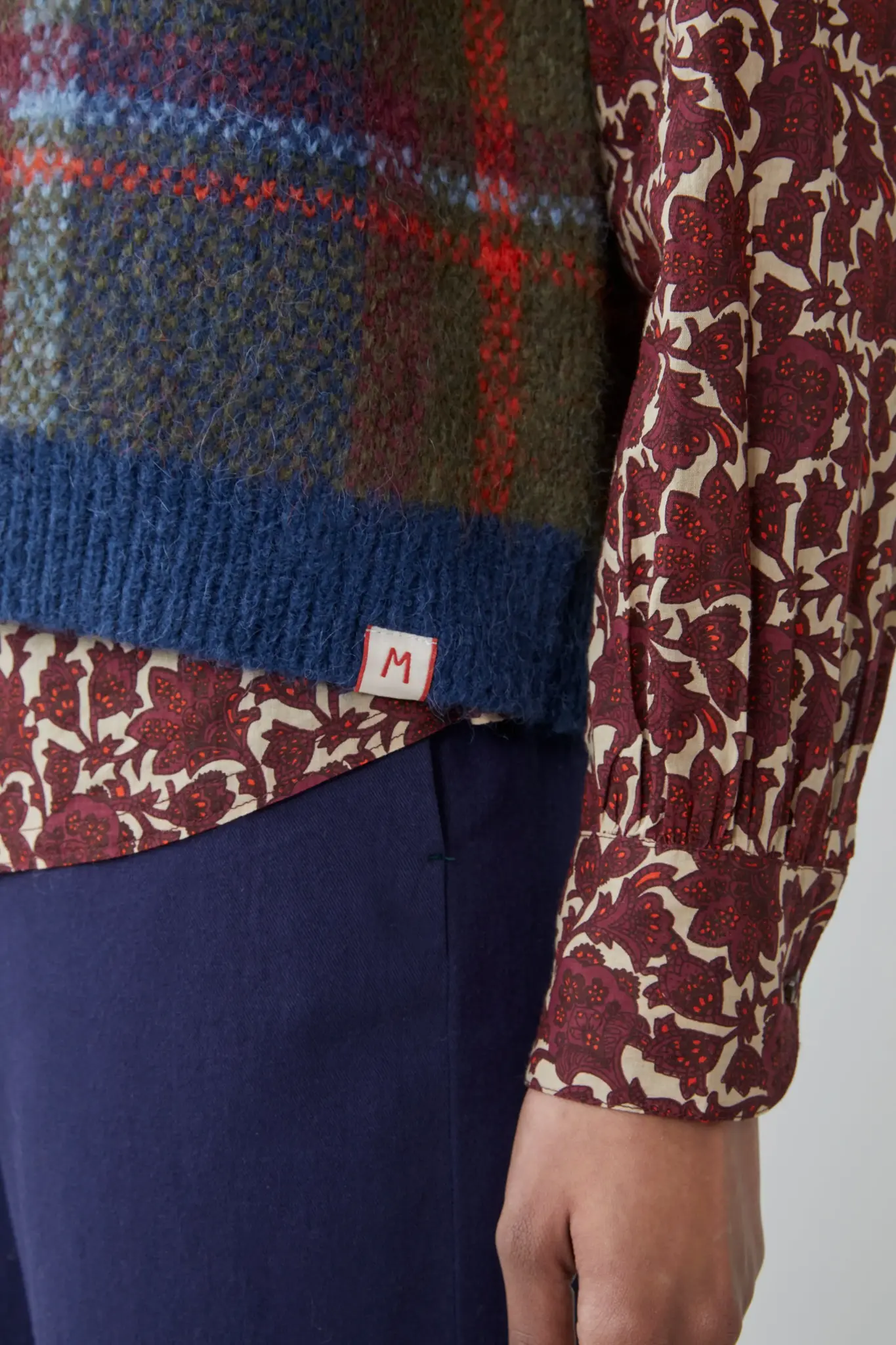 knit n°215 tartan hunter green-4