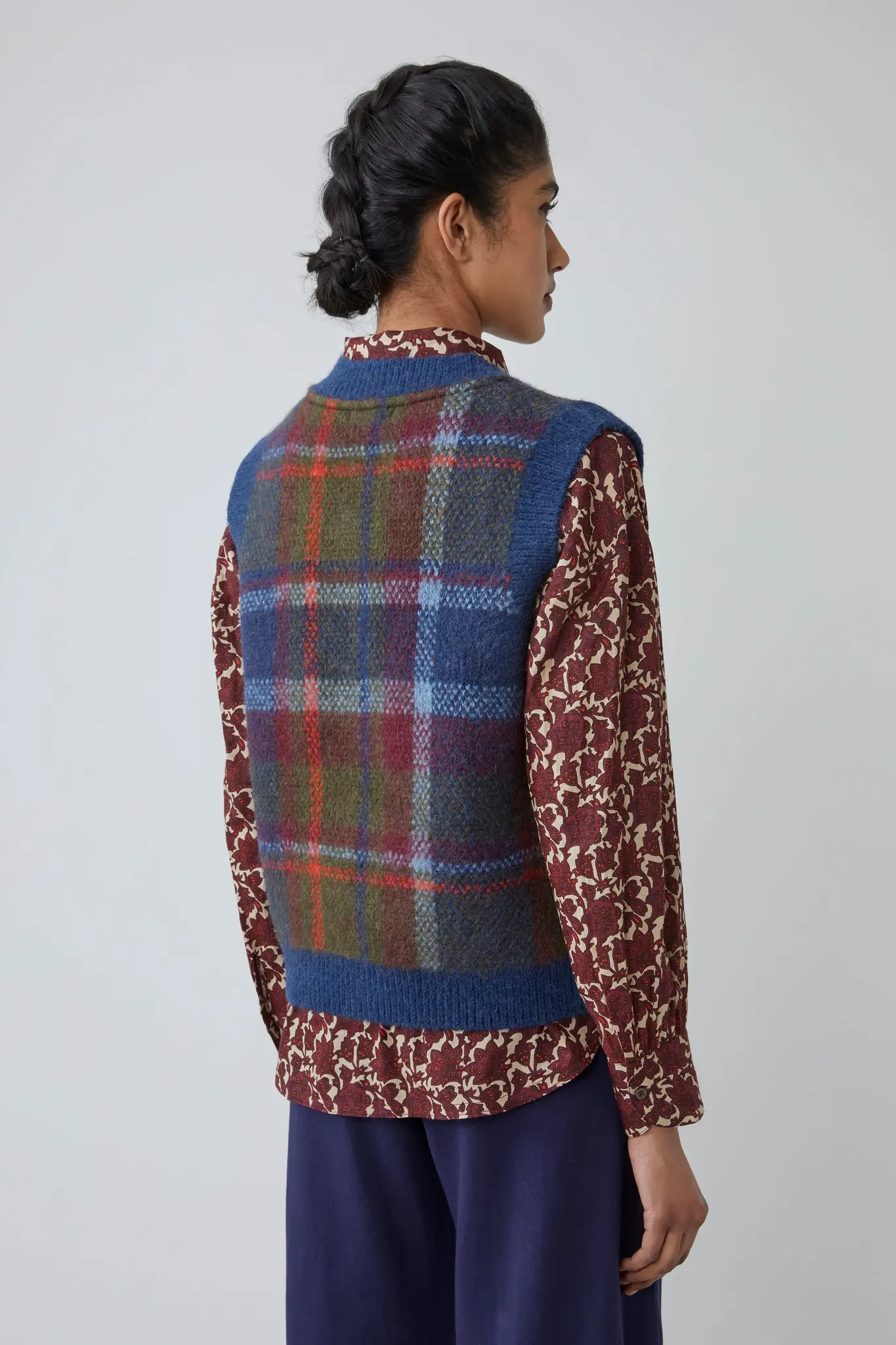 knit n°215 tartan hunter green-1