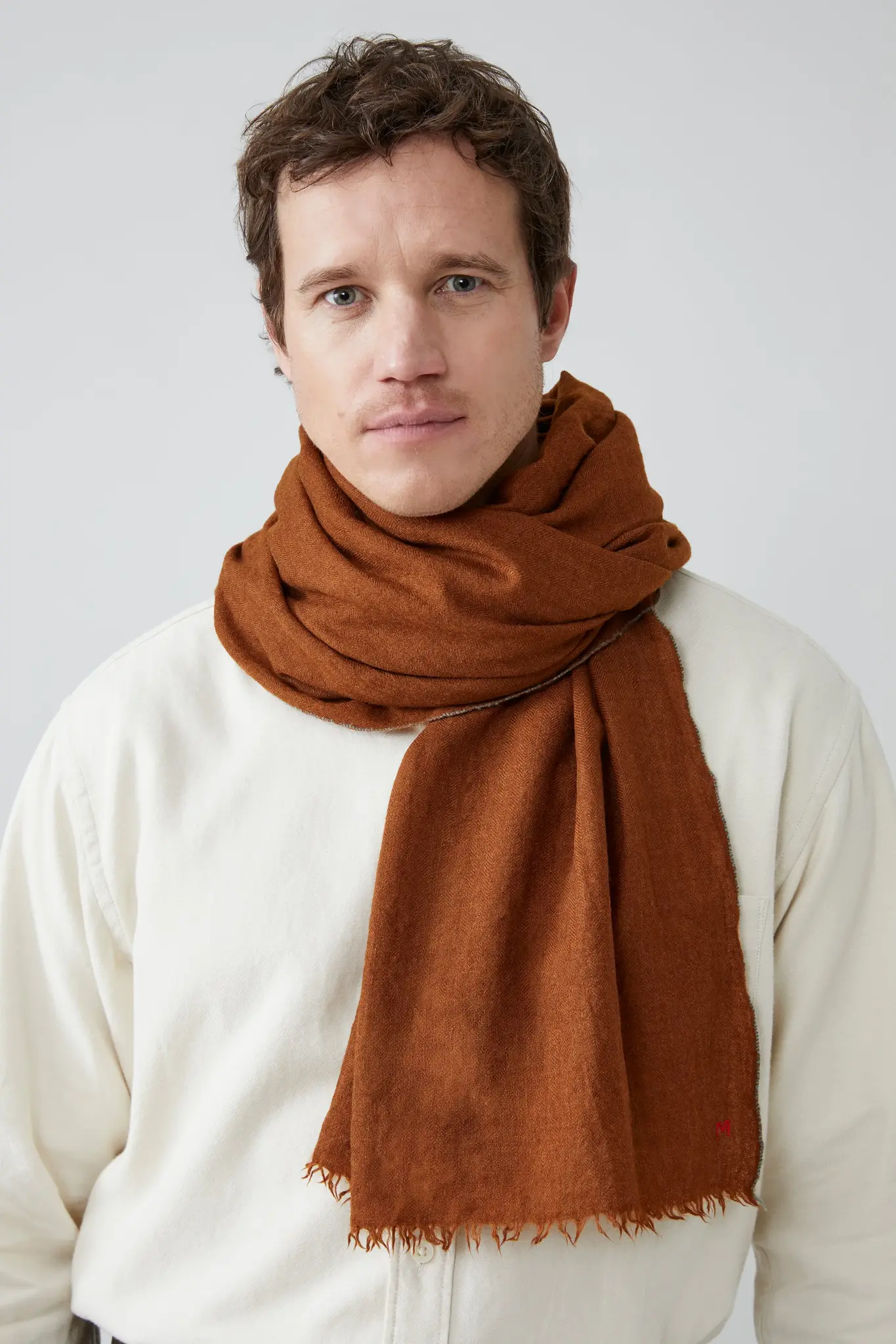 scarf n°100 toffee-2