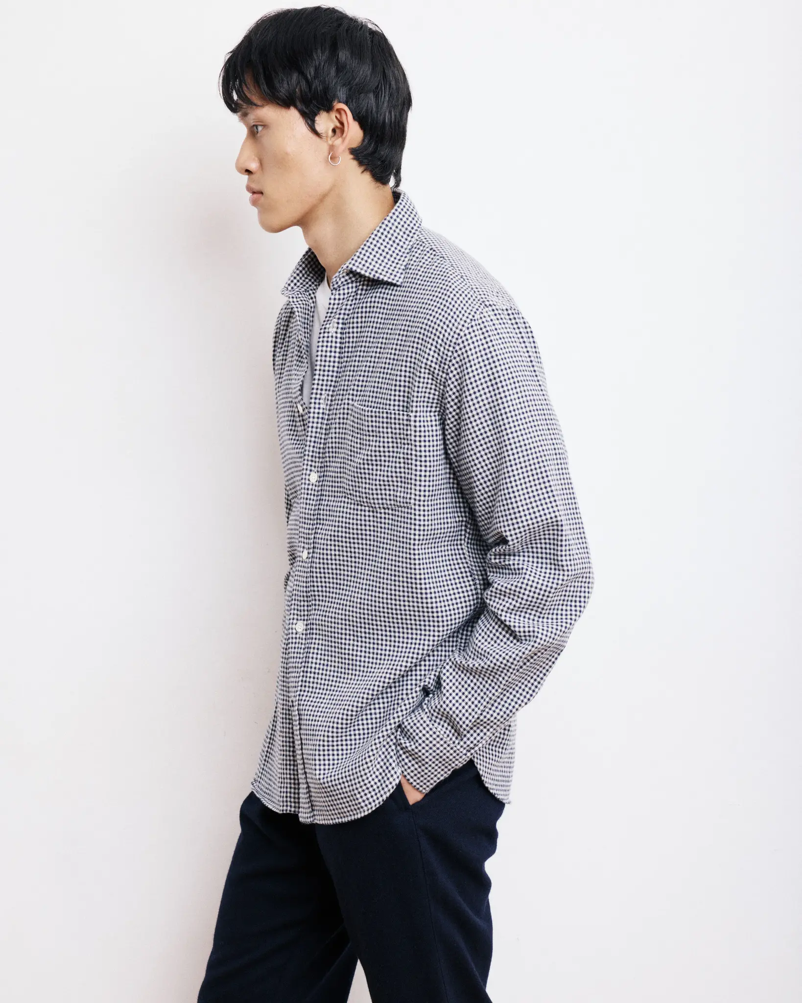 paul shirt checks navy/ivory-1