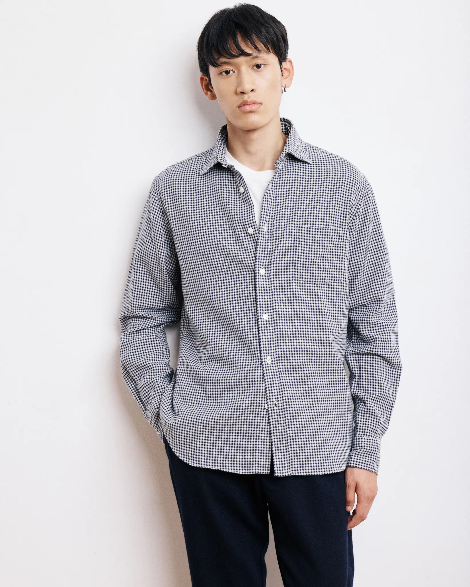 paul shirt checks navy/ivory-2