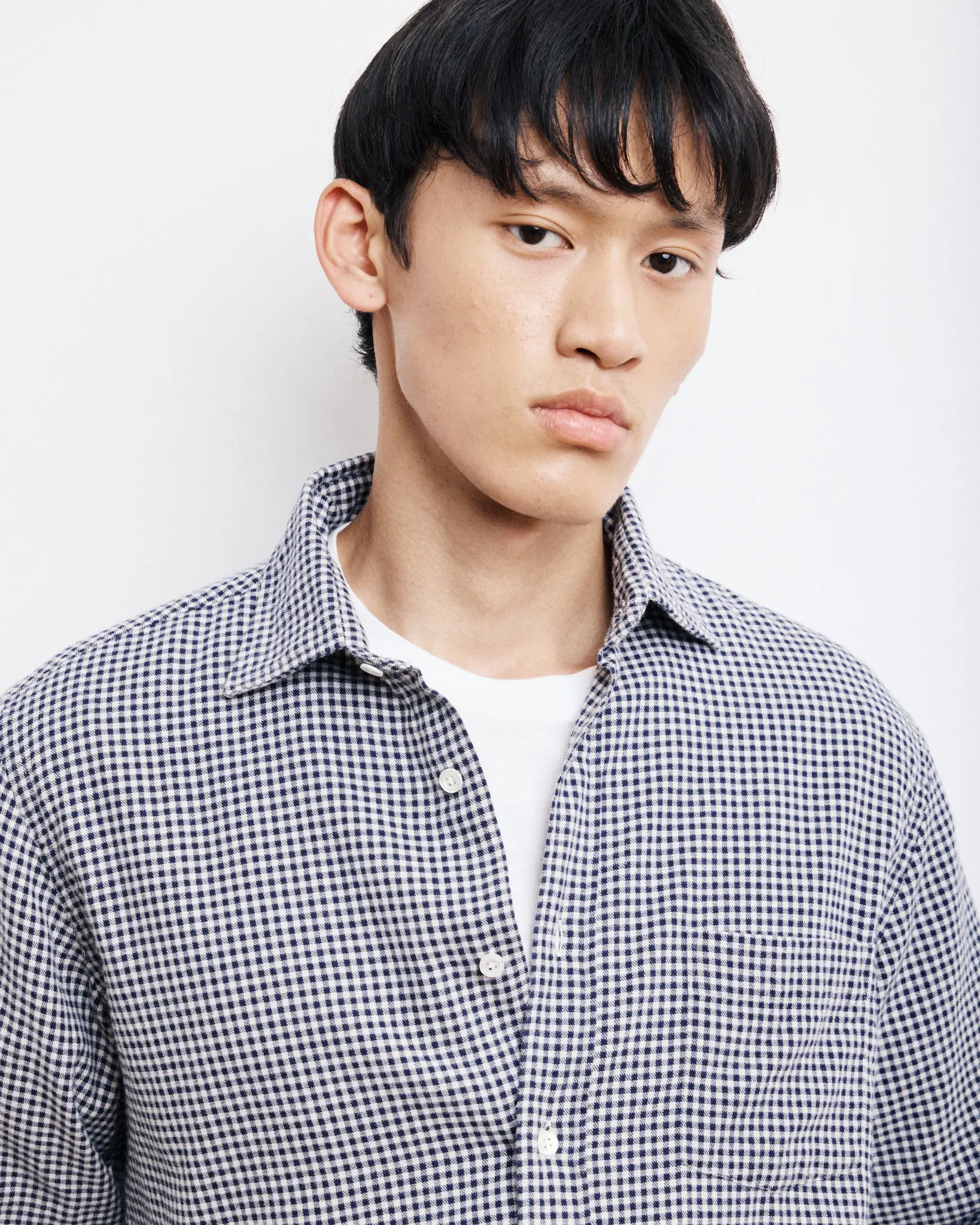 paul shirt checks navy/ivory-3