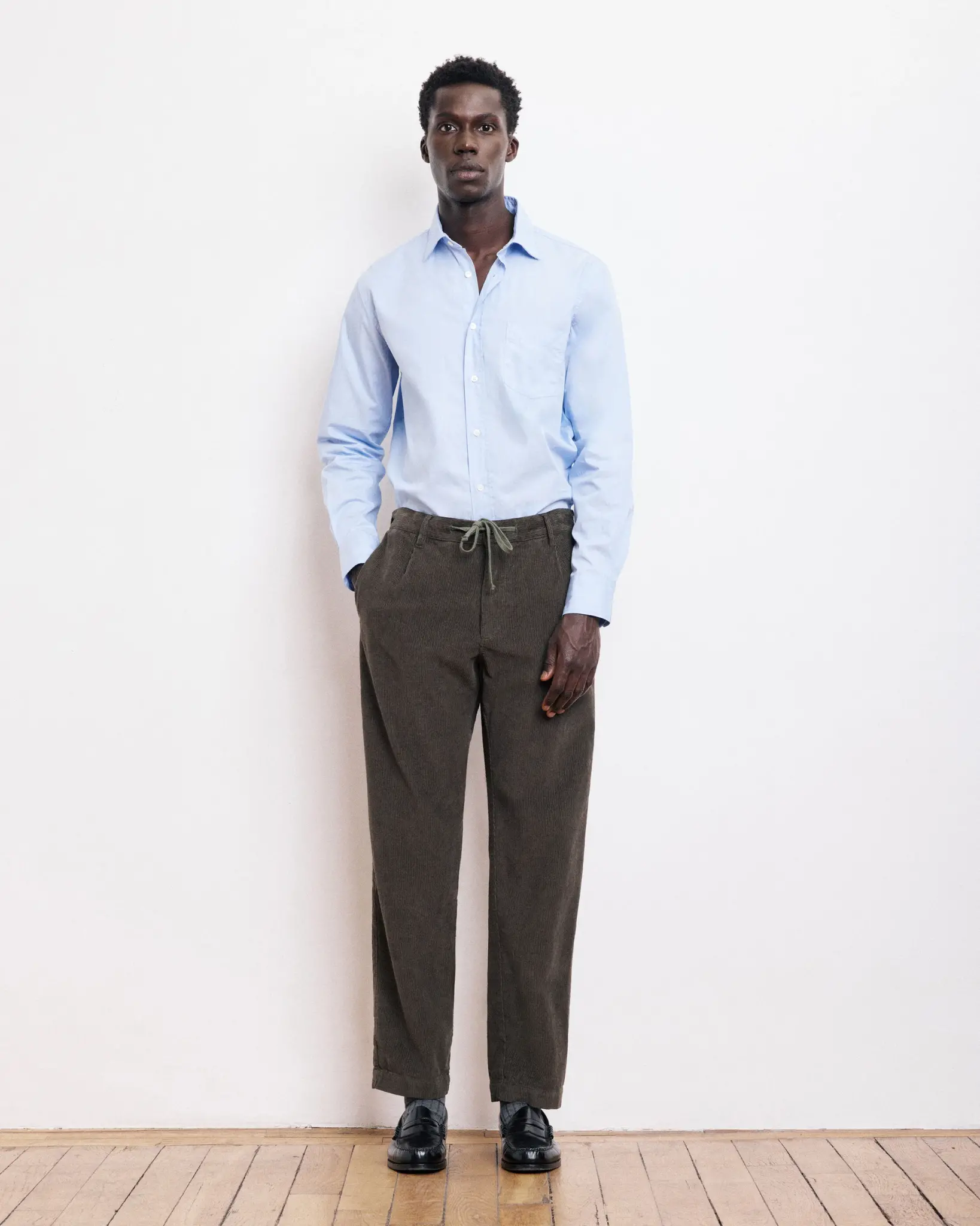 tanker pants rib dark olive-3