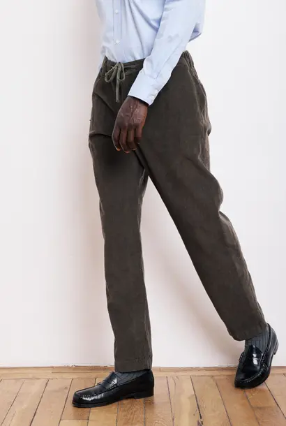 tanker pants rib dark olive