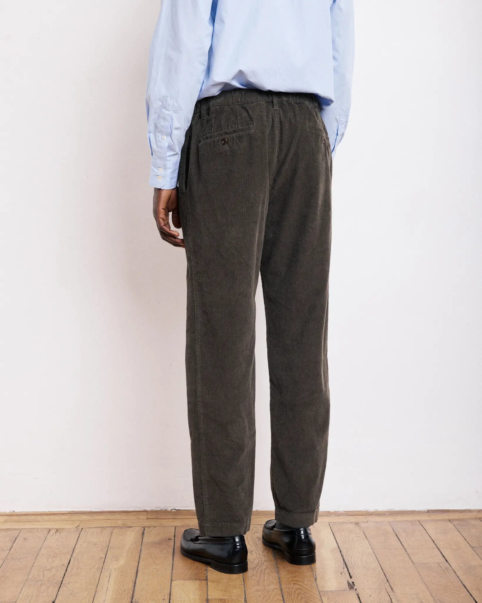 tanker pants rib dark olive-4