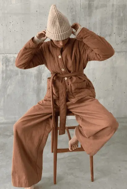 iman x-long pants chesnut