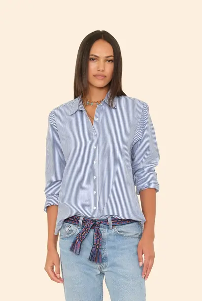 beau shirt true blue stripes