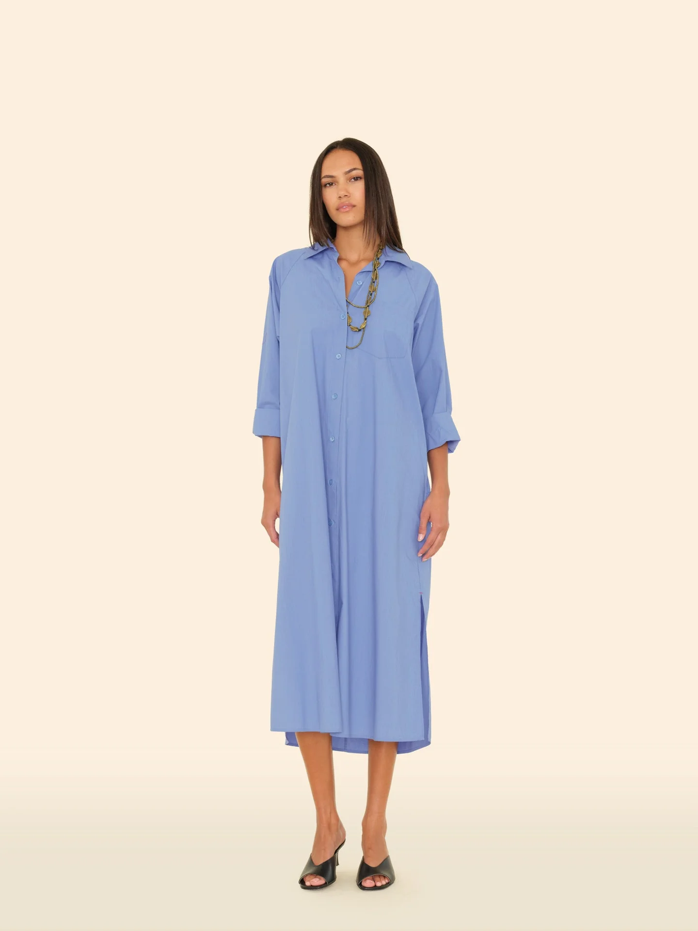 marfa dress cadet blue-1