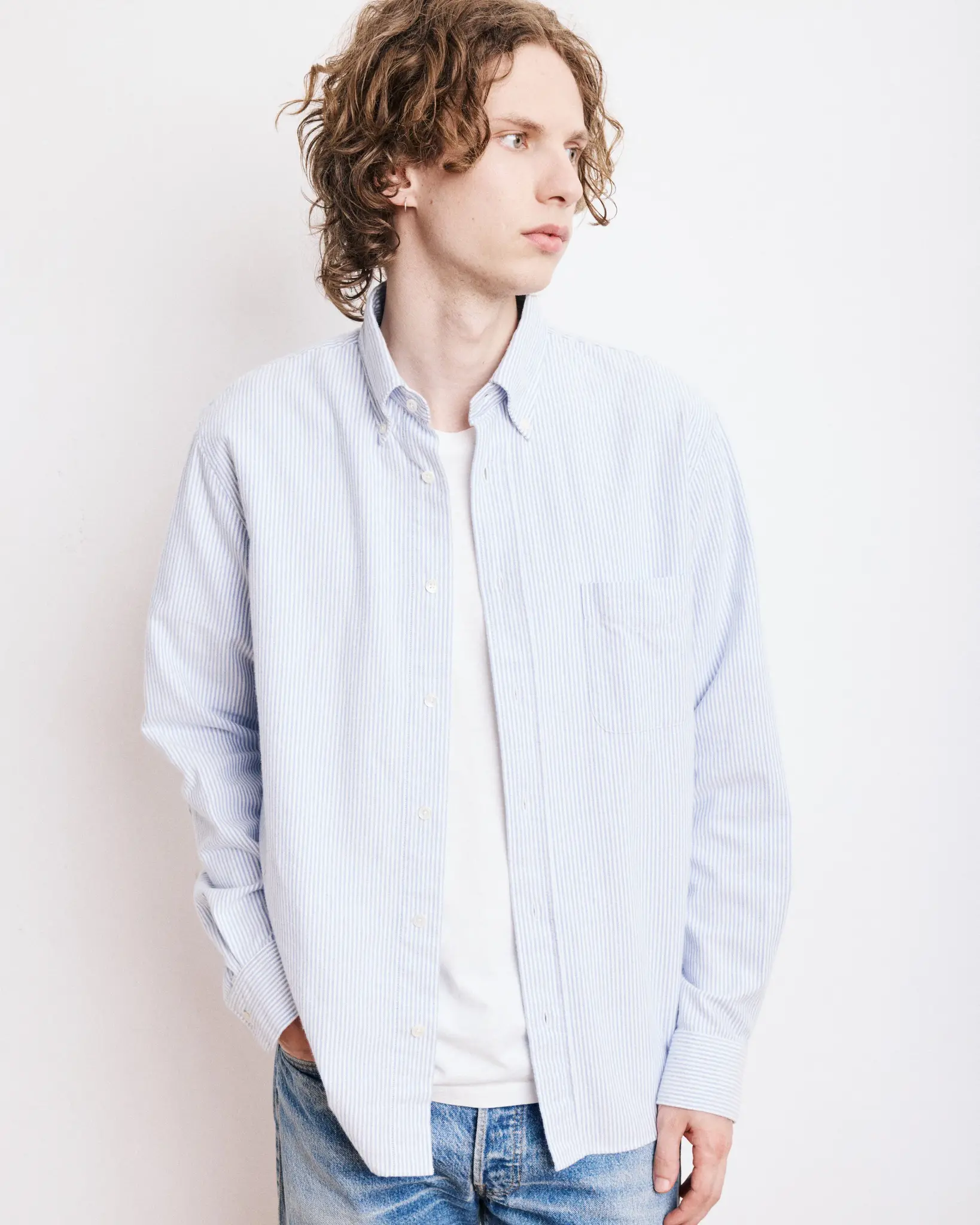 pitt shirt flanel blue stripe-1