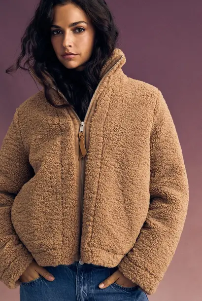 dree bomber teddy brown