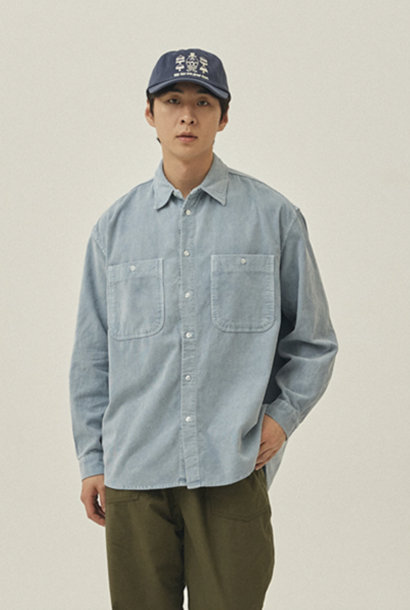 pigment shirt sky blue