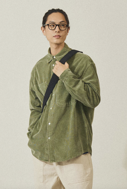 pigment shirt deep green